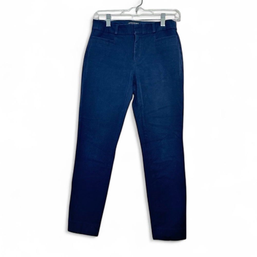 Banana Republic Sloan Dress Pant Mid  Rise Women's Navy Pantsuit